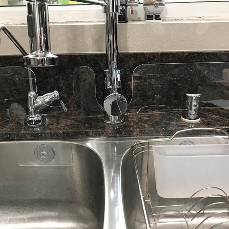 SPLASH GUARD 1 Reg for Kitchen Sink Etsy
