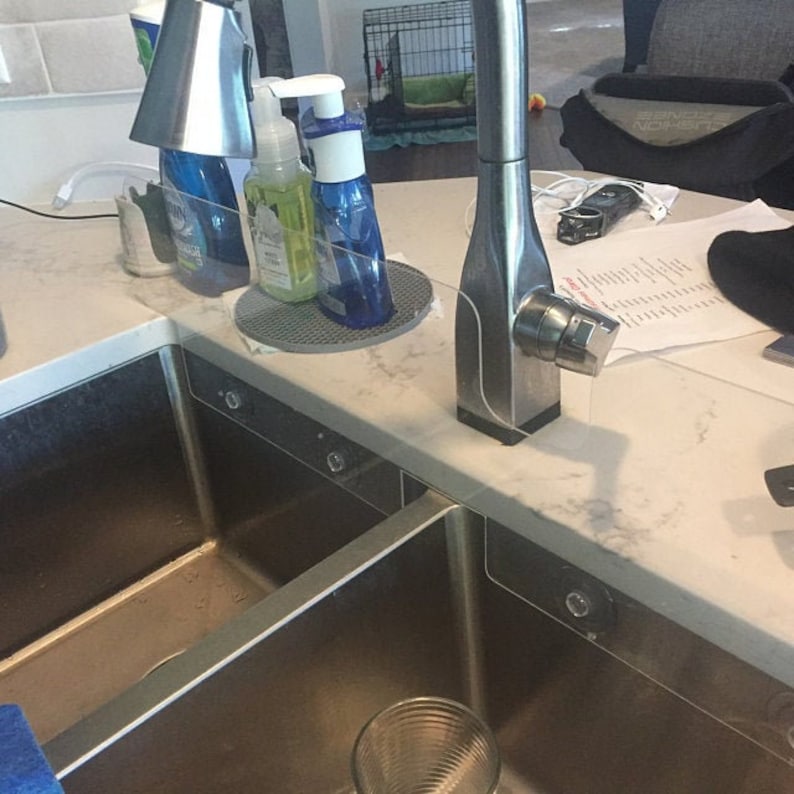 SPLASH GUARD 1 LARGE for Kitchen Sink Etsy Canada