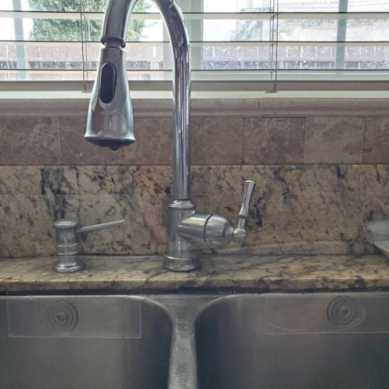 SPLASH GUARD 1 Reg for Kitchen Sink Etsy