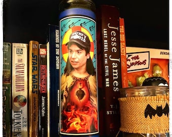 WAYNE'S WORLD ~ Prayer Candle ~ Wayne's World ~ Cult Classic