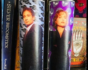 X-Files ~ Fox Mulder ~ Dana Scully ~ Devotional Candle