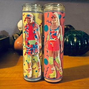 Barbie and Ken Prayer Candles image 1