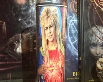 JARETH ** Goblin King** David Bowie** prayer candle