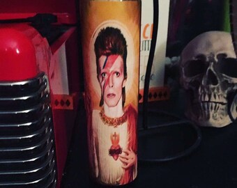 Ziggy Stardust~prayer candles~rocknroll~David Bowie