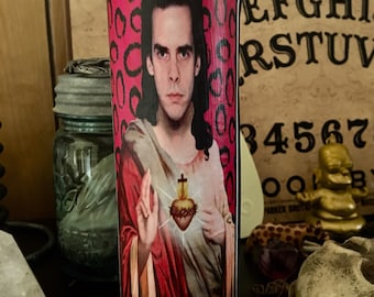 Nick Cave ~ prayer candle ~ Bad Seeds ~ Prince of Darkness