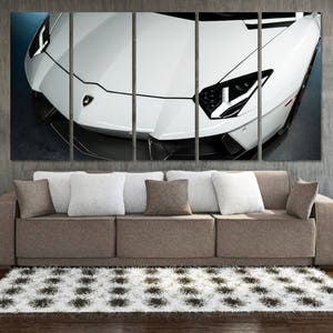 Lamborghini Urus Canvas Print Lamborghini Poster Lamborghini Etsy