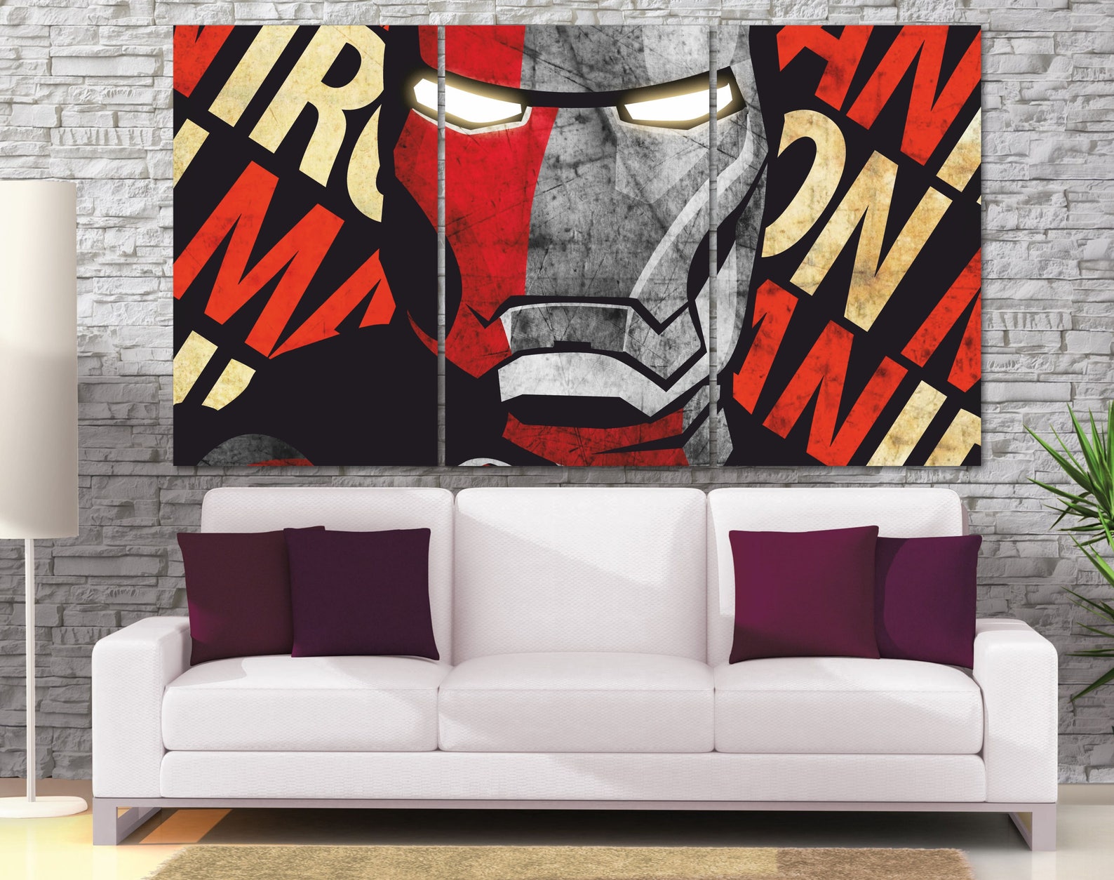 Iron Man Wall Art Iron Man Civil War Poster Marvel Wall Etsy