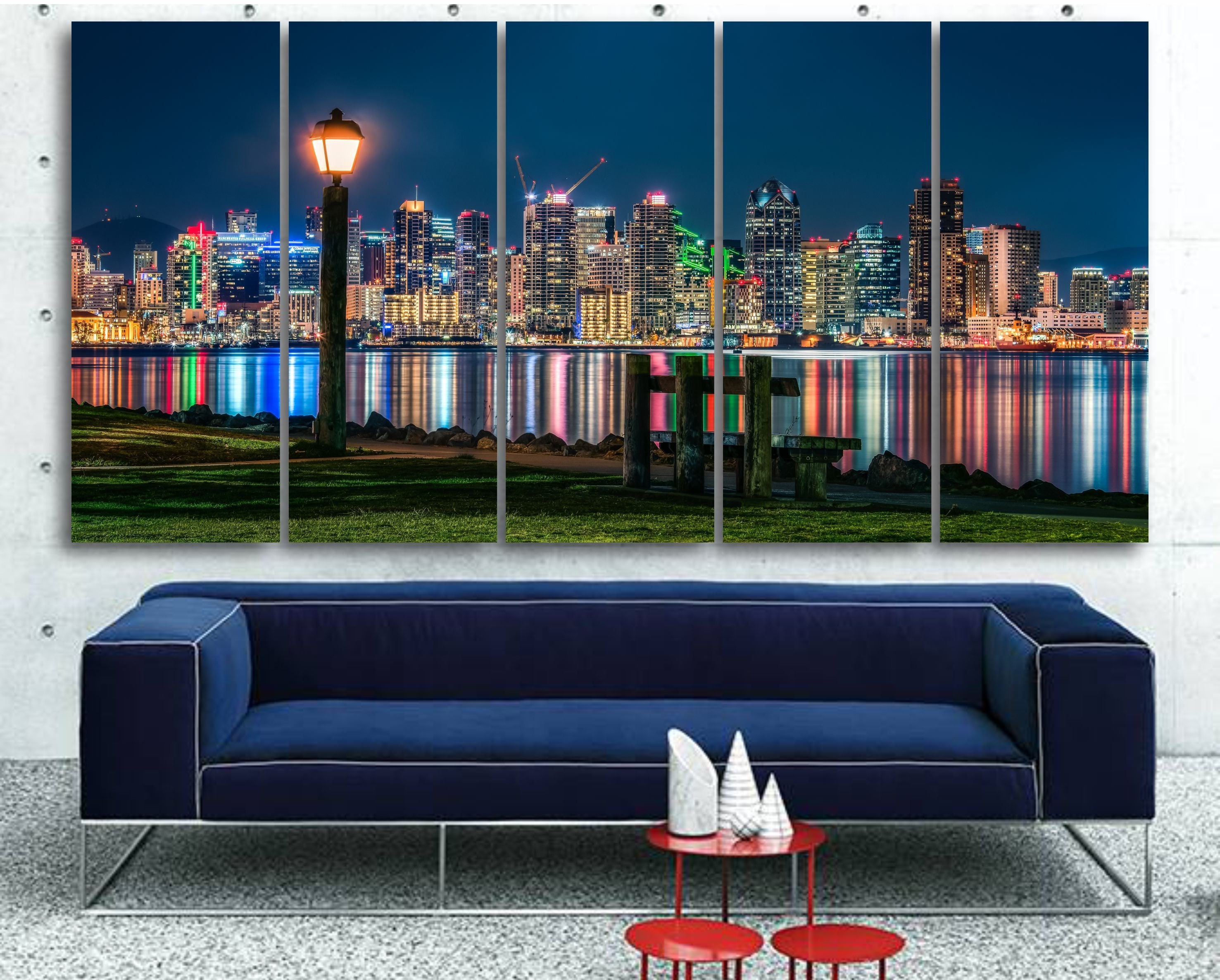 San Diego Wall Art San Diego Canvas Art SanDiego Canvas Print Etsy