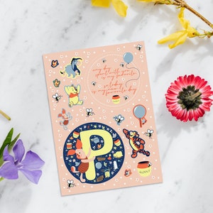 Piglet Sticker Sheet