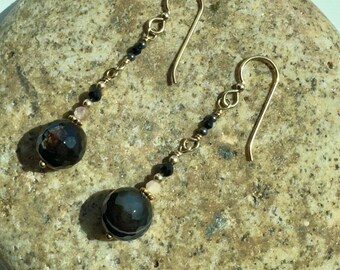 Onyx Dangle Earrings