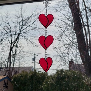Hearts  -  Three Hanging Hearts ~ Love, Cherish & Devotion