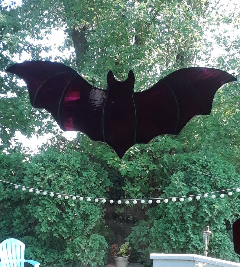 Dark Purple Bat