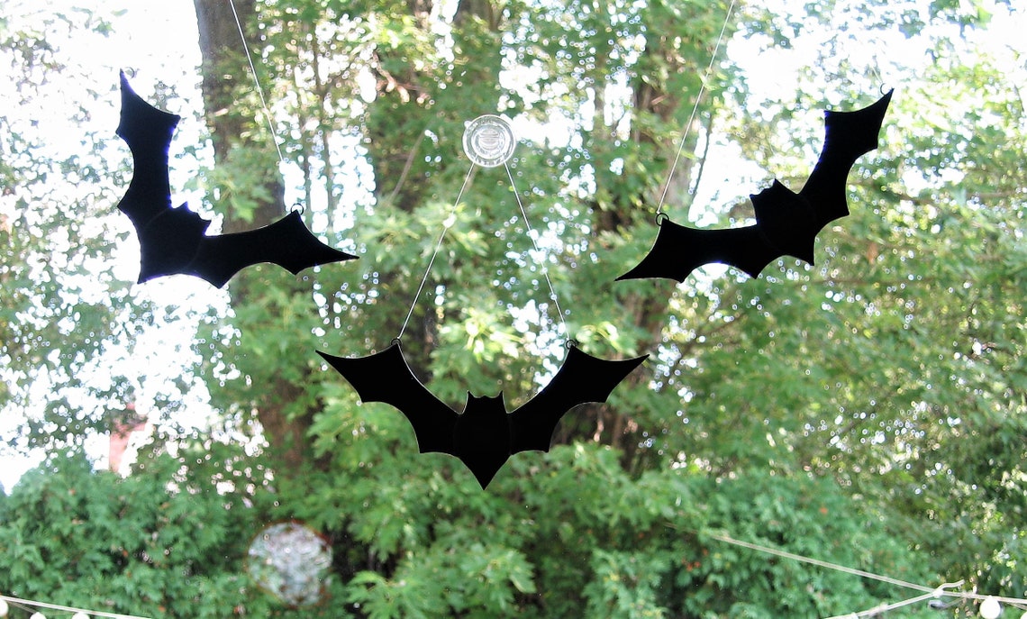 Flying Bats Halloween / Autumn Decorations Etsy