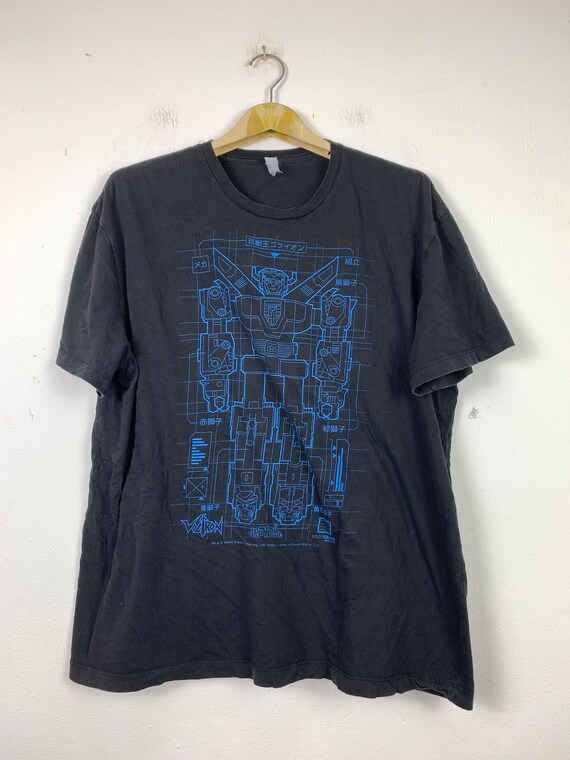 Vintage cartoon/anime Voltron flophouse t shirt