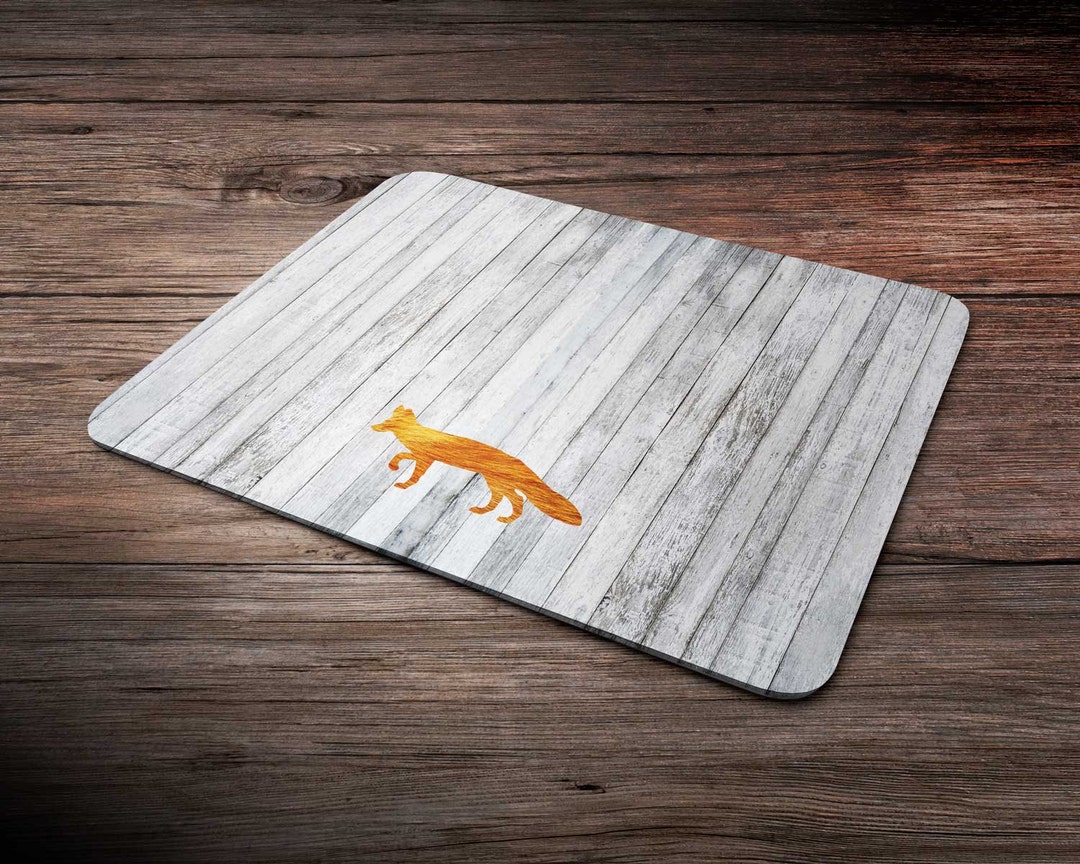 Fox Mouse Pad Mouse Mat Comptuer Mouse Pad Desk Etsy