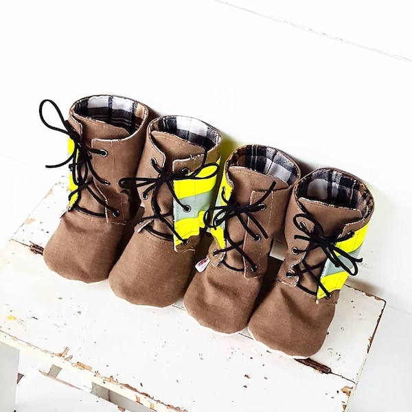 Firefighter Boots Etsy