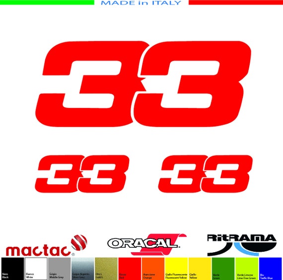 Kit 3 Adesivi 33 MAX VERSTAPPEN F1 Decals Stickers Klebstoffe Ferrari  Mercedes Redbull Alfa Romeo -  Israel