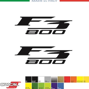 Kit 2 Adesivi MV AGUSTA F3 800 mm. 180x56 - Italia - Decals Stickers Aufkleber Pegatinas