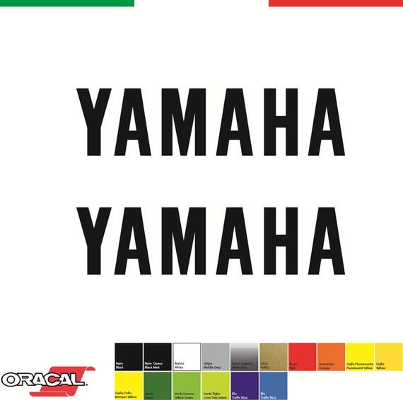 Adesivo In Vinile Con Logo Yamaha Per Finestrino Auto (2x - Foto 11