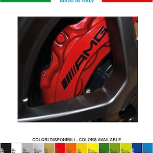 Kit 6 Stickers AMG 1 MERCEDES Remklauwen Remklauw - F1 Ferrari Maserati Abarth Decals Stickers Aufkleber Pegatinas