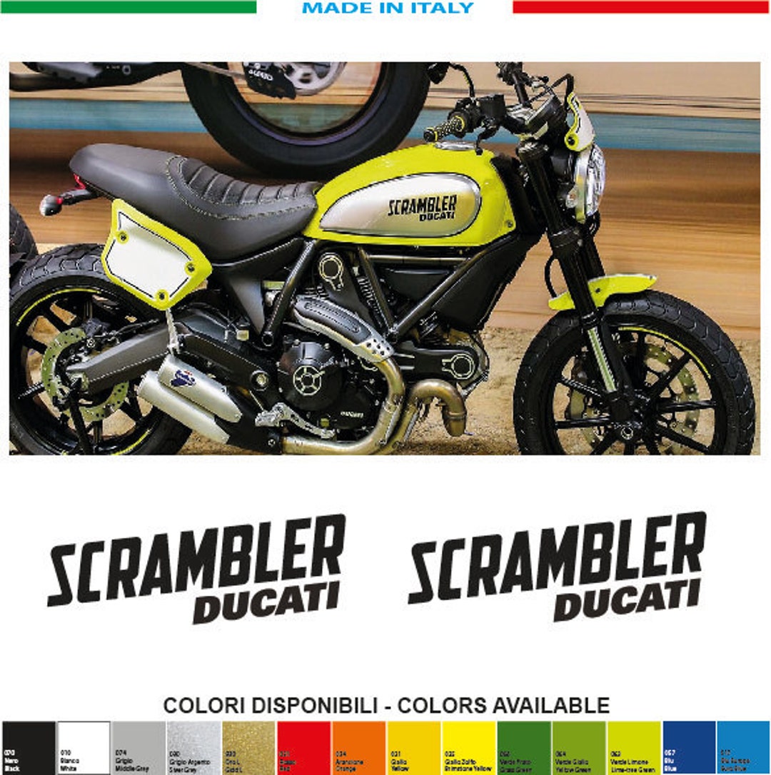 Ducati on sale scrambler decals