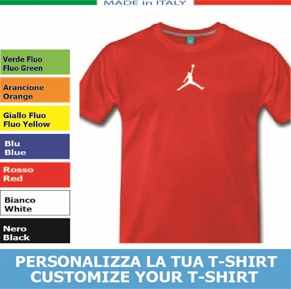 1 heat sealable sticker MICHAEL JORDAN JUMPMAN mm.50 x mm.47 iron on sticker decal red bull motogp sbk ama