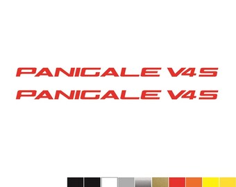 2 DUCATI PANIGALE V4S mm.160x mm.7 - stickers decals klebstoffe pegatinas ducati motogp sbk italia davies