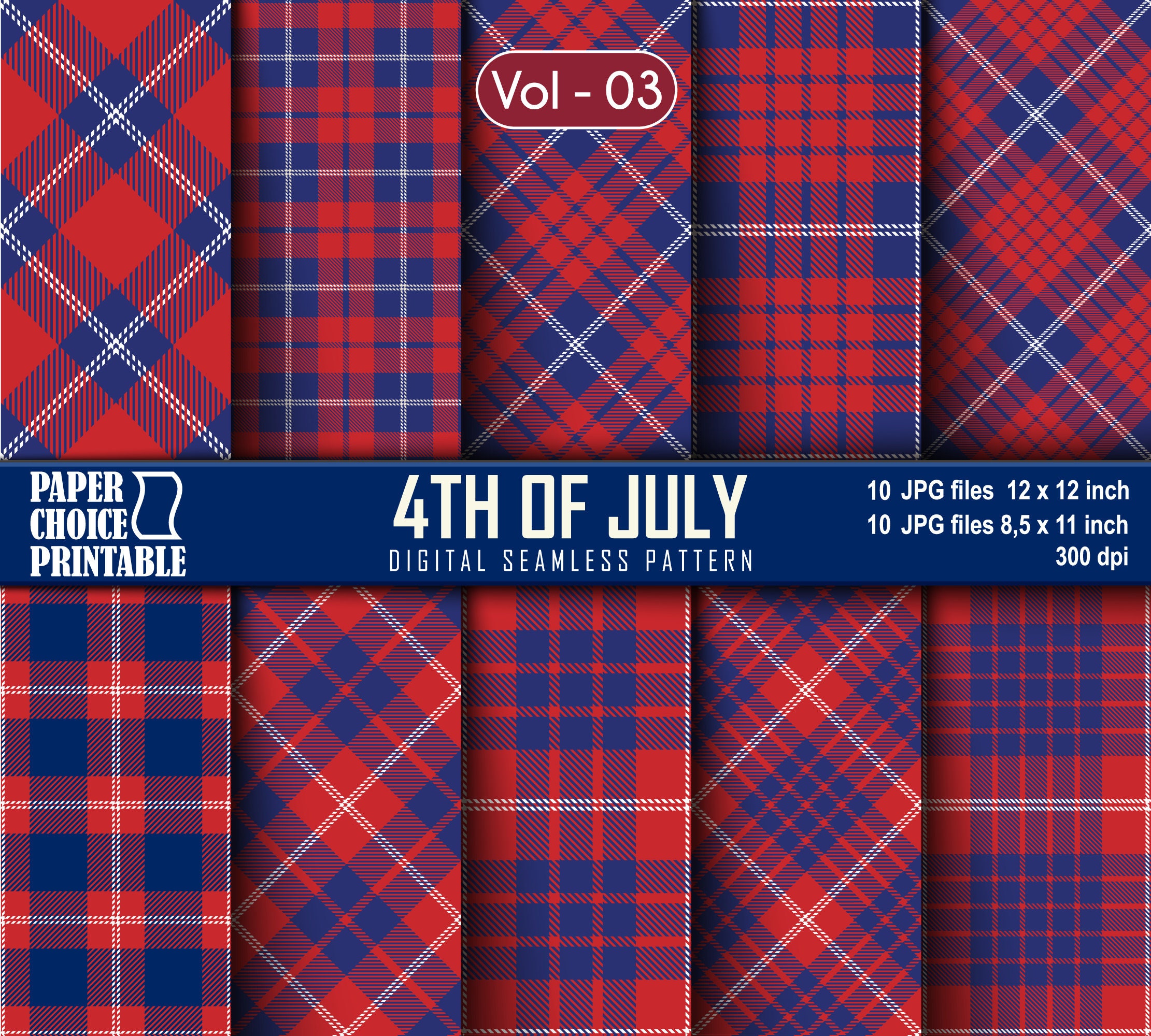 Papeles digitales rojo blanco y scrapbook