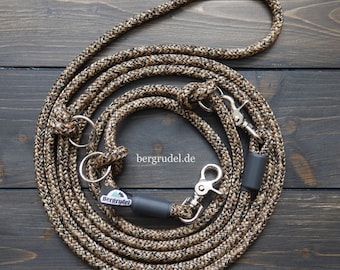Dog leash, rope leash, adjustable