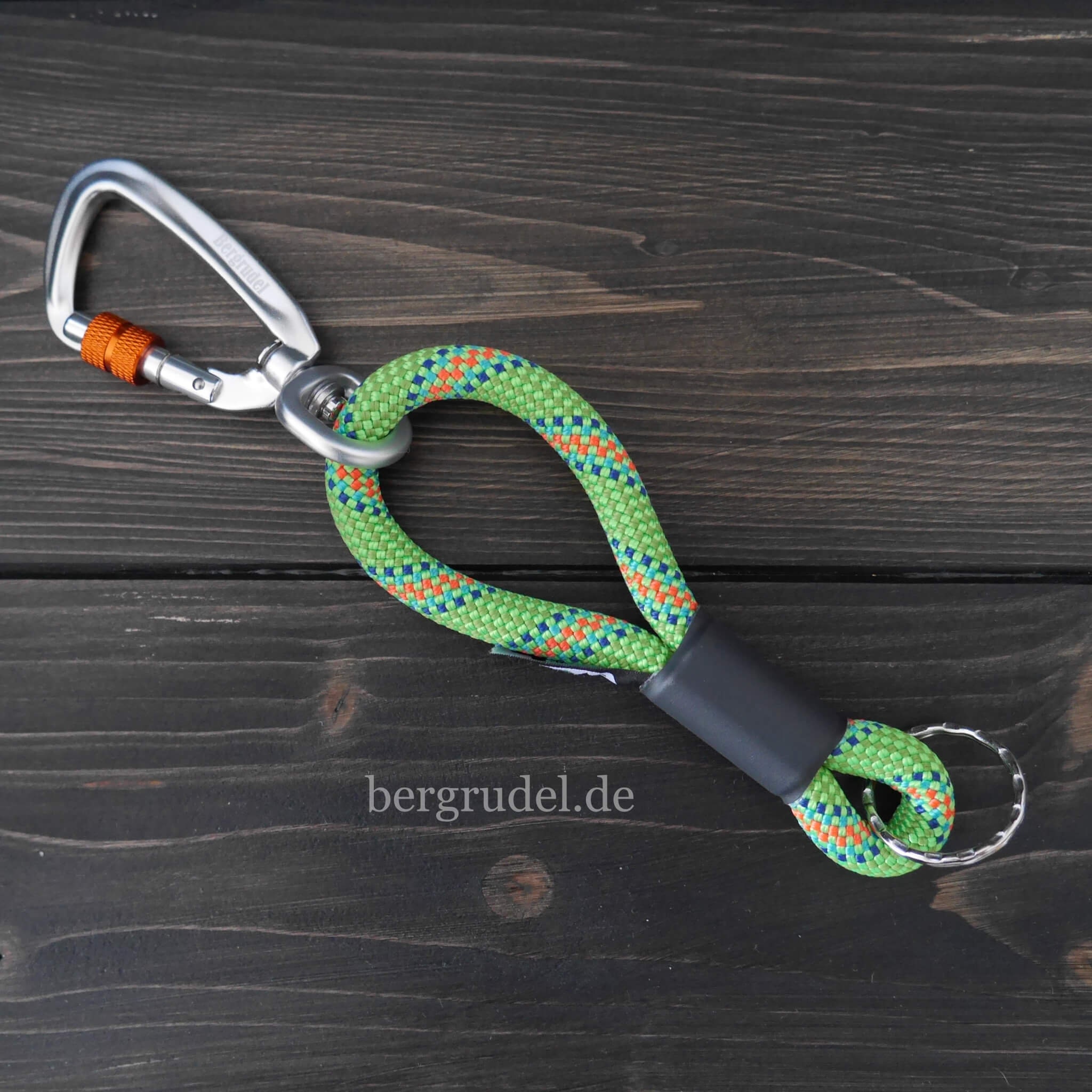 Keychain climbing rope with safety carabiner Etsy