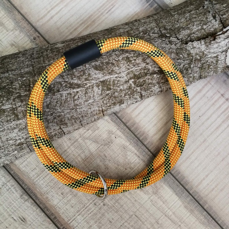 Dog collar climbing rope collar double rope Etsy
