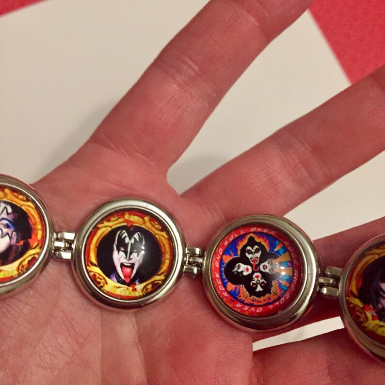 KISS Gift/music Gift/kiss Bracelet/music Jewelry/70sgift/kiss Etsy