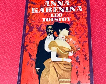 Anna Karenina/Signet Classics/1960s vintage book/Leo Tolstoy/vintage Tolstoy book/1st printing/New American Library/1961 paperback book