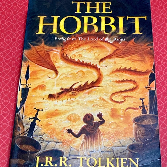 Tolkien/Lo Hobbit/Libro tascabile vintage degli anni '90/J.R.R.  Tolkien/Autori famosi/Narrativa del XX secolo/Romanzi fantasy  classici/Fantasy per bambini/ -  Italia