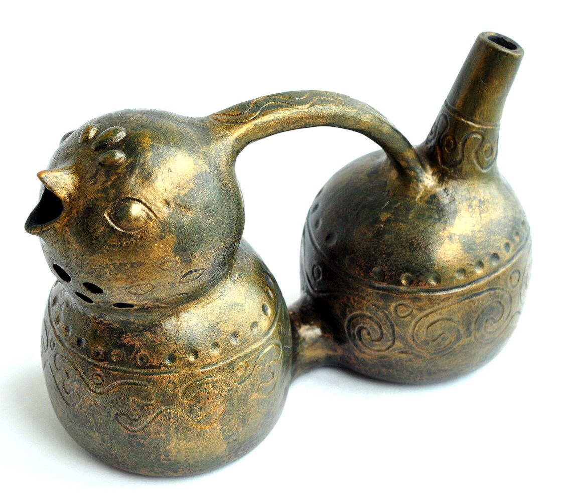 Water flute Bird / selfsounding flute / water Etsy