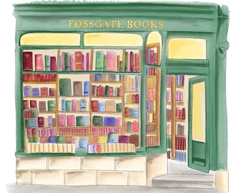 Fossgate Books A4 Print