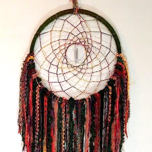 Large Dreamcatcher Wall Hanging / Boho Wall Decor  / Fall Decor / Gift For Him or Her / Couple Gift / from Carriage House Dreams