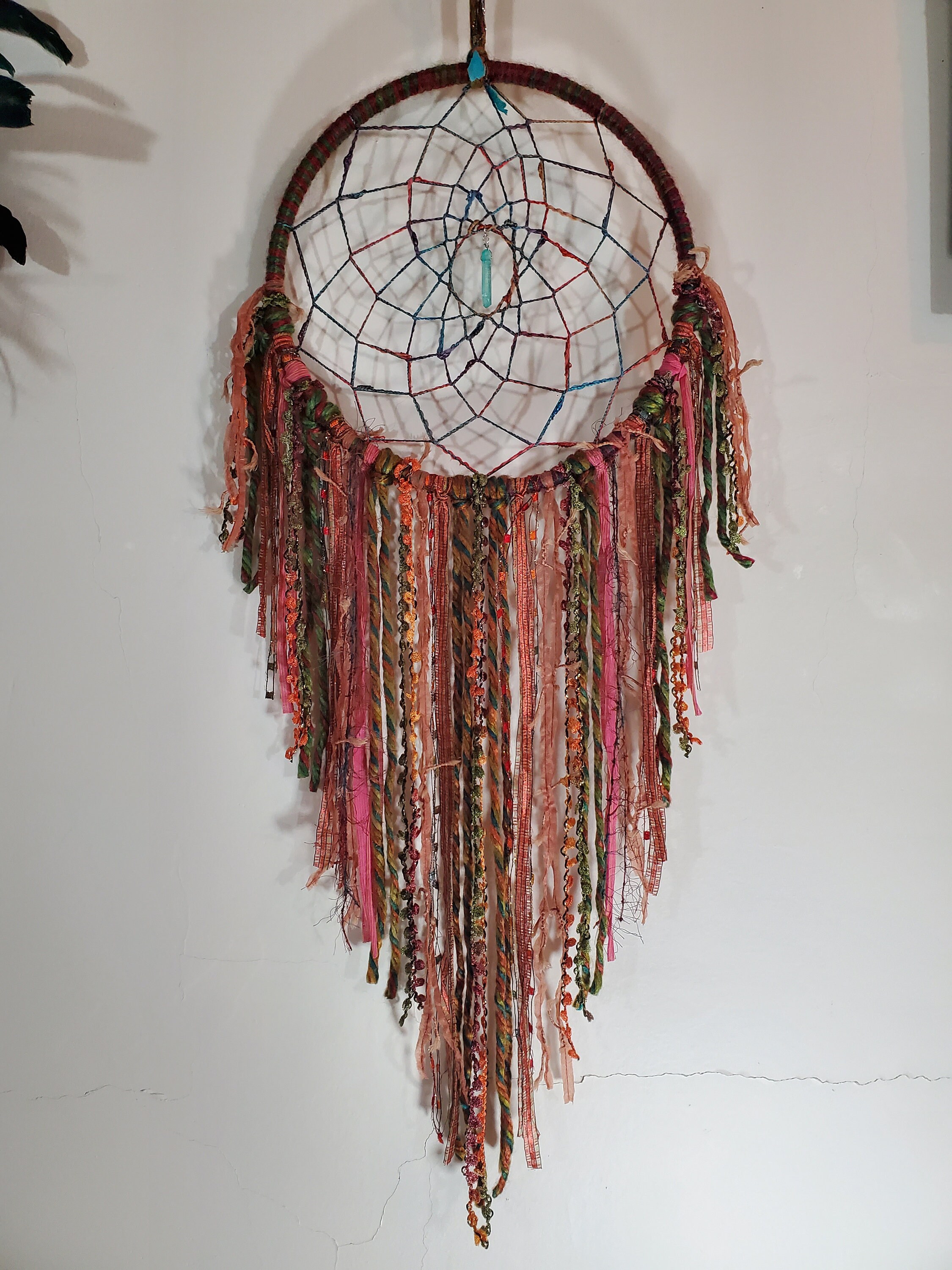 Dream Catcher Wall Hanging / Large Dreamcatcher / Bohemian Etsy