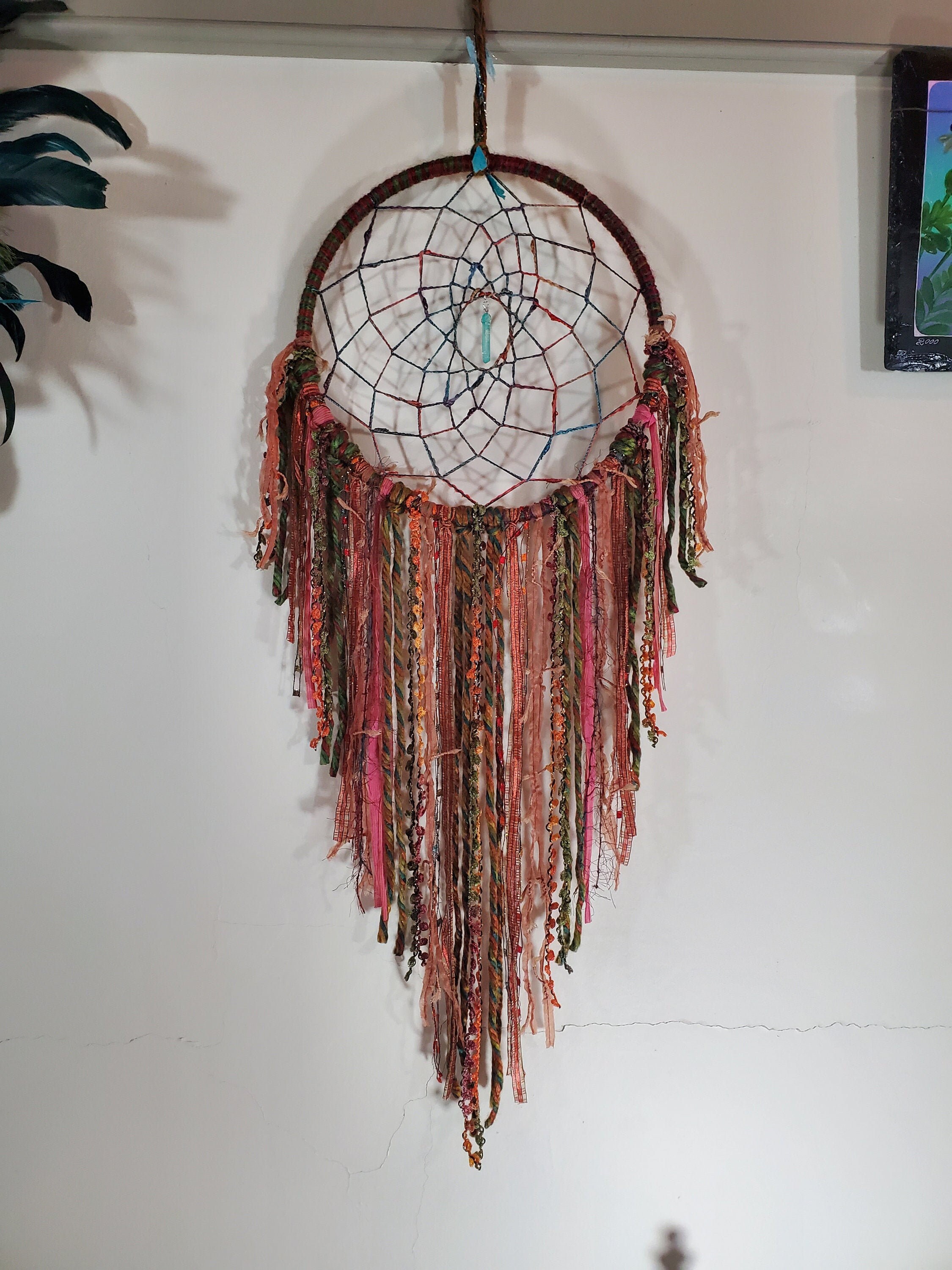 Dream Catcher Wall Hanging / Large Dreamcatcher / Bohemian | Etsy