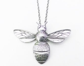 Sterling Silver Bee pendant
