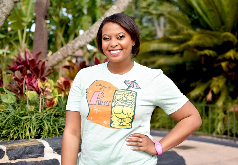 Polynesian Resort The Poly Disney Inspired Tee | Etsy