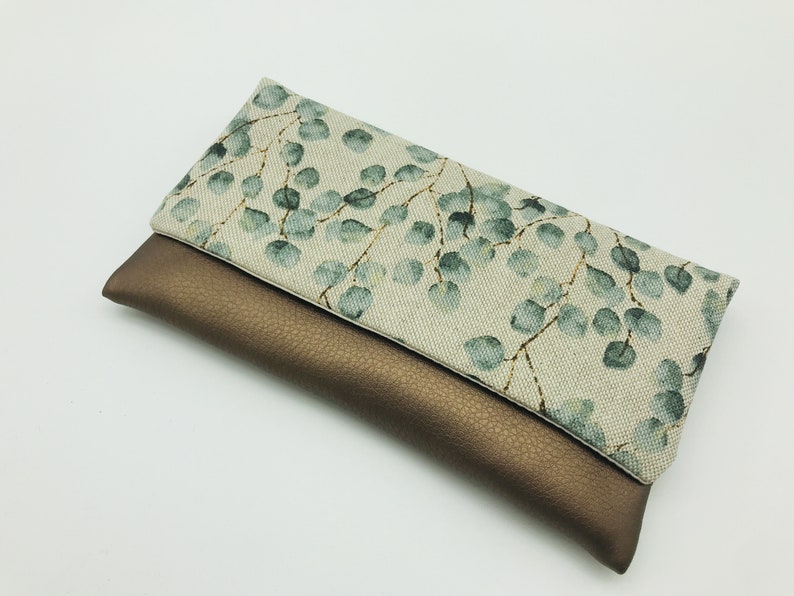 Handytasche Eukalyptus Smartphone Täschchen Handytäschchen Wunschgröße Lederimitat Geschenk Bild 6