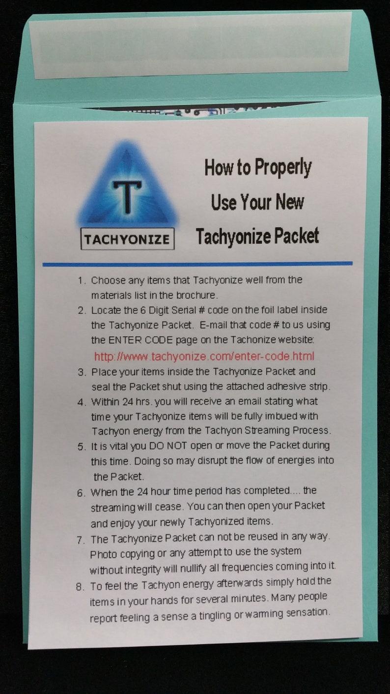 Tachyonize Your Own Items image 9