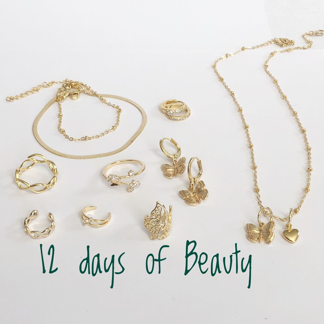 12 Days of Beauty Christmas Advent Calendar for Girl, Christmas Gifts ...