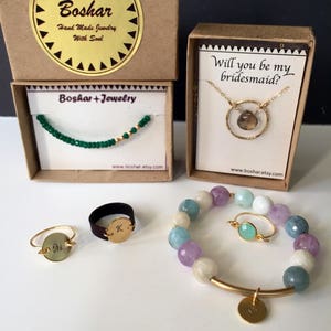 Raw Moonstone Choker Necklace, Birthstone Bar Necklace, Healing Crystal Bracelet, Inspirational Gift, Love success gift for bonus sister image 10