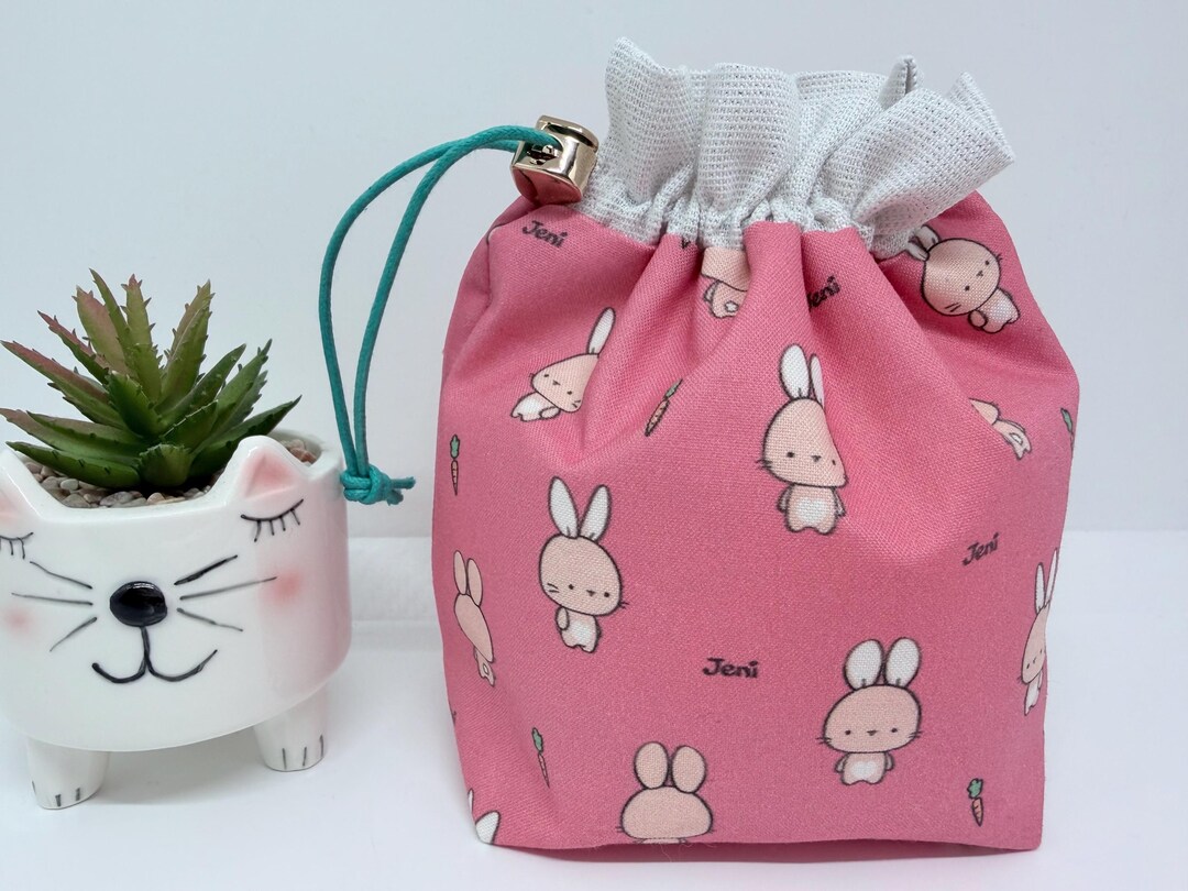 Pouch Bag Rabbit Dumpling Small Pouch - Cute Rabbit - Etsy