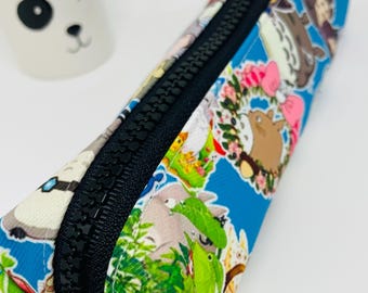 Anime zip pencil case