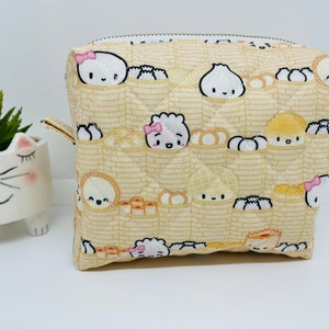 Cute large Dim Sum boxed pouch
