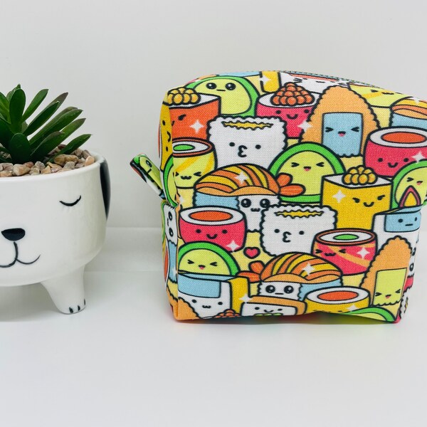 Cute Sushi boxed pouch