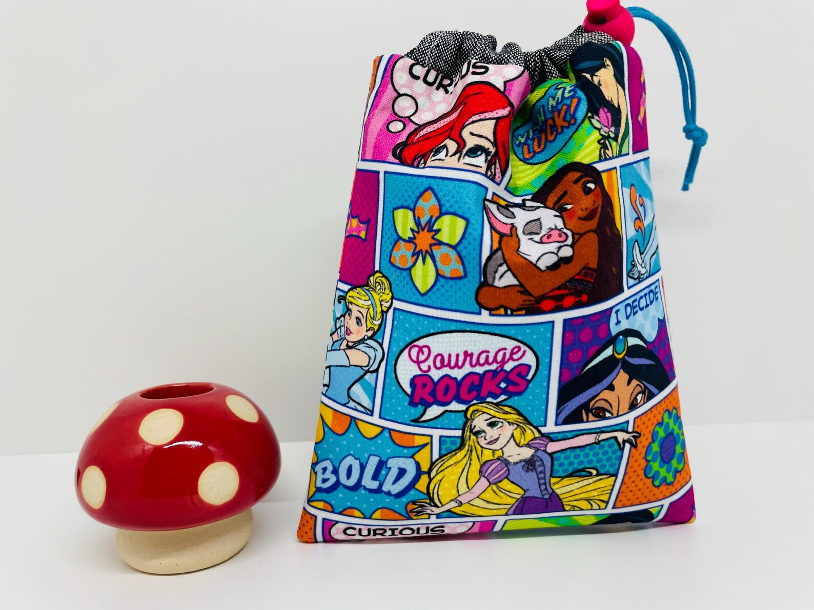 Cute Anime Drawstring Pouch - Etsy